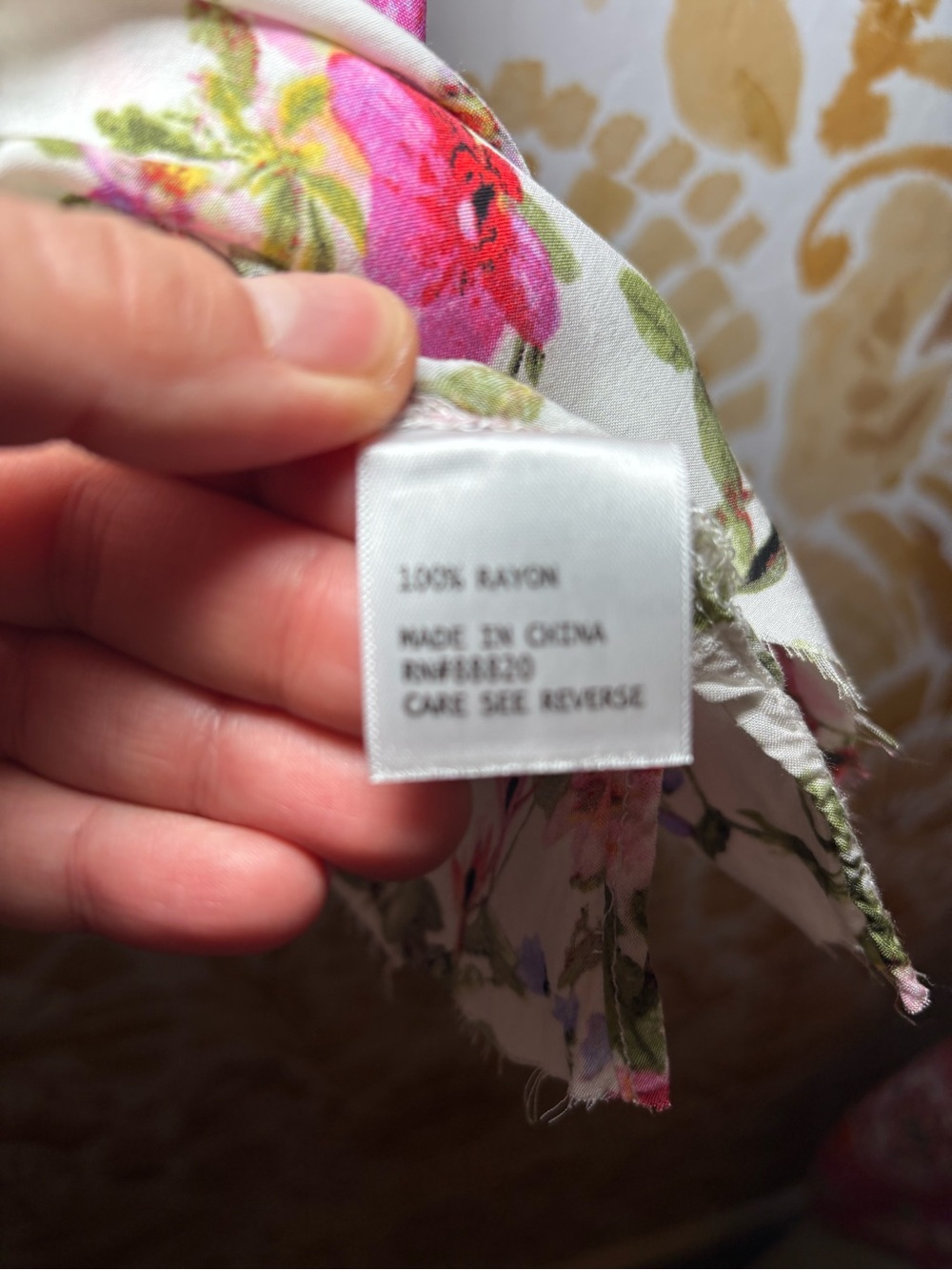 Cynthia Rowley Floral Sleeveless Blouse | Romantic Cottagecore Button Front Top - Picture 5 of 9